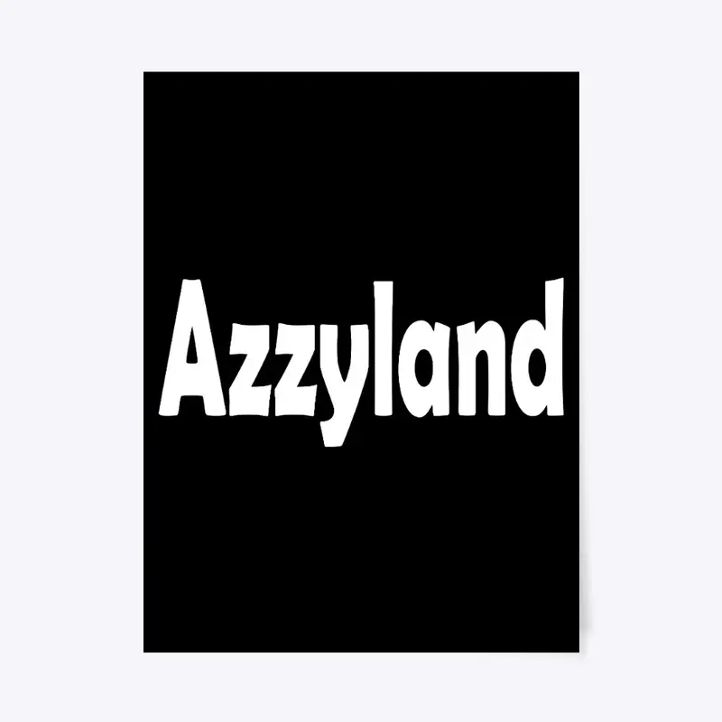 Azzyland Merch Logo